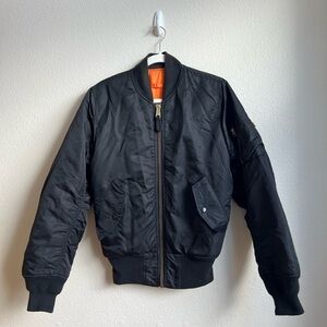 Vintage Alpha Industries MA-1‎ Flight Bomber Men’s XS 90s Jacket, reversible